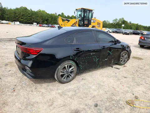 2024 Kia Forte Lxs VIN 3KPF24AD3RE705943 фото 3