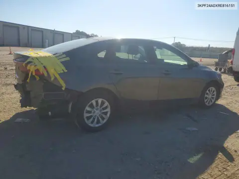 2024 Kia Forte Lx VIN 3KPF24ADXRE816151 фото 3