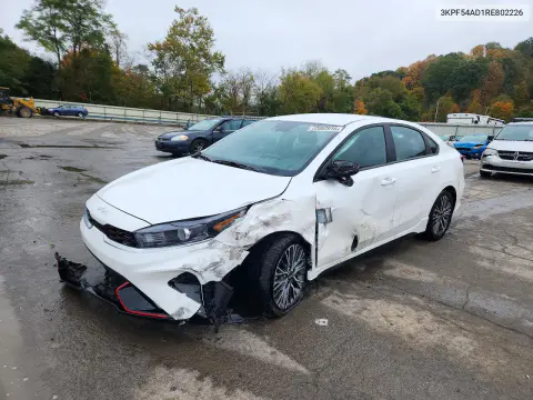 3KPF54AD1RE802226 — 2024 Kia Forte, Сторона, фото до ремонта