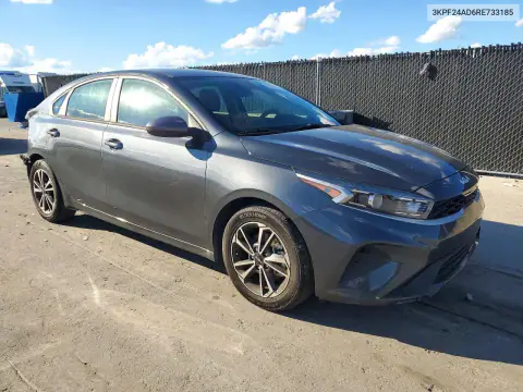 3KPF24AD6RE733185 — 2024 Kia Forte, фото 4 с аукциона Copart, Задняя часть