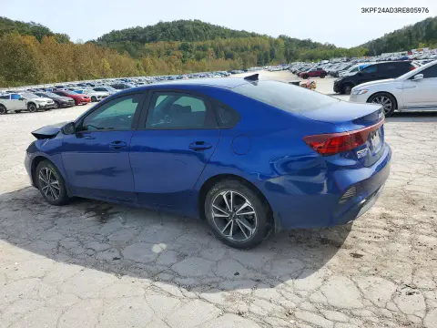 2024 Kia Forte Lxs VIN 3KPF24AD3RE805976 фото 2
