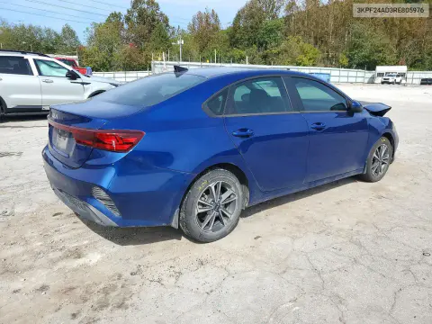2024 Kia Forte Lxs VIN 3KPF24AD3RE805976 фото 3