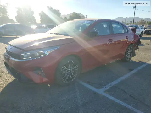 3KPF54AD8RE809772 — 2024 Kia Forte, Задняя часть, фото до ремонта