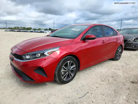 3KPF24AD0RE717757 — 2024 Kia Forte, Задняя часть, фото до ремонта
