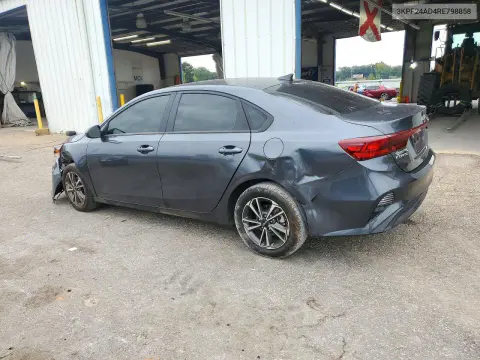 2024 Kia Forte Lxs VIN 3KPF24AD4RE798858 фото 2