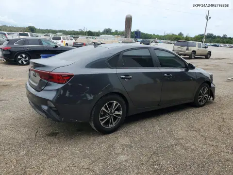 2024 Kia Forte Lxs VIN 3KPF24AD4RE798858 фото 3