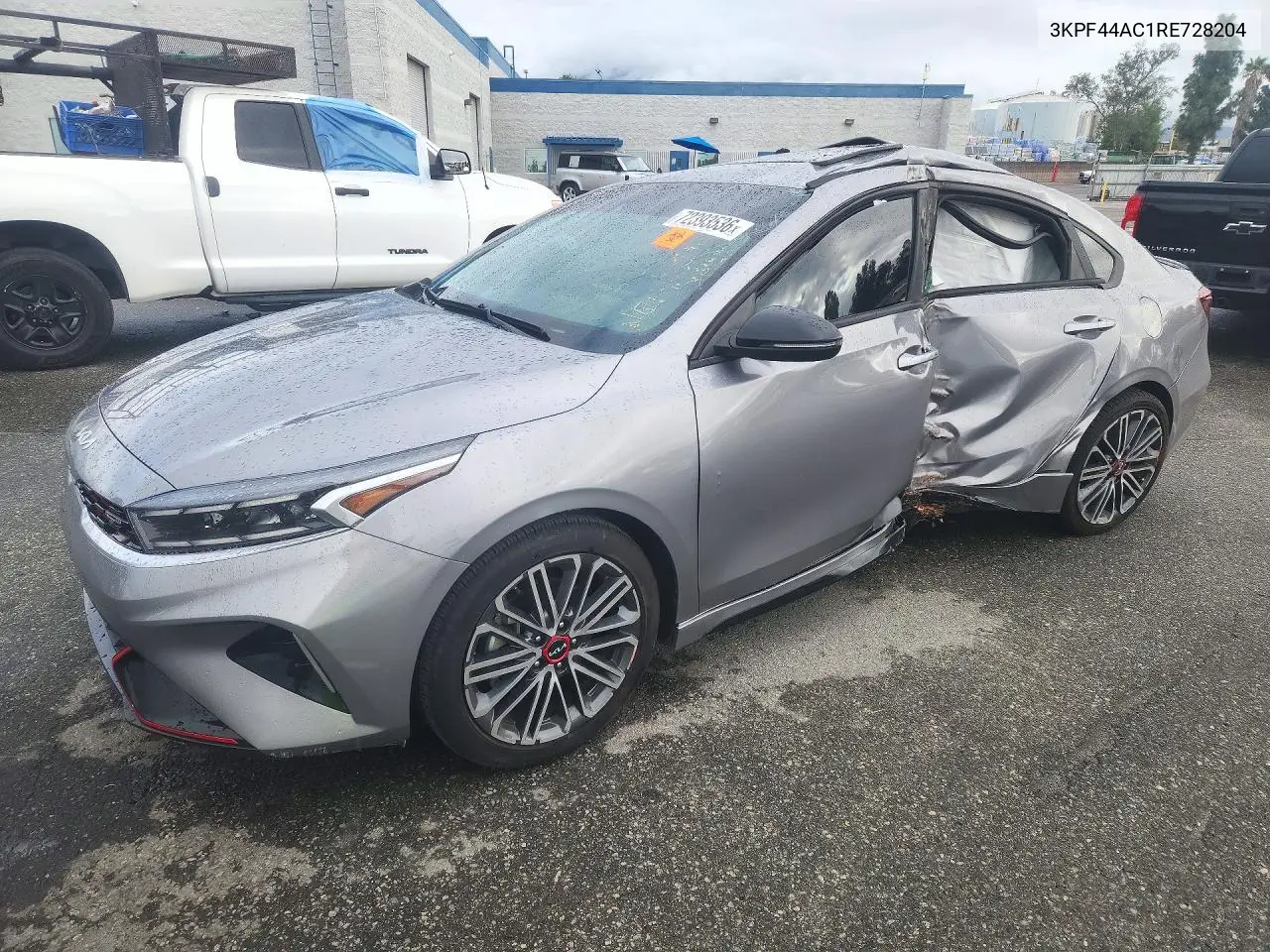 2024 Kia Forte Gt VIN 3KPF44AC1RE728204 фото 1
