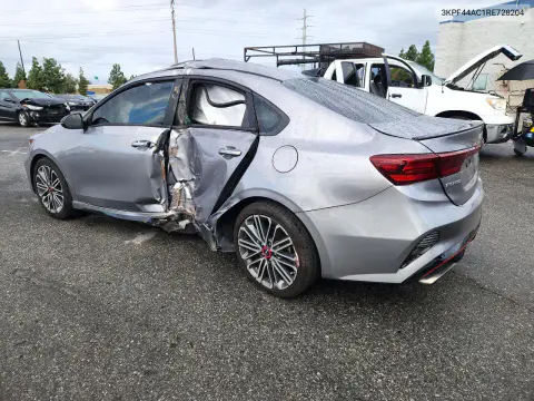 2024 Kia Forte Gt VIN 3KPF44AC1RE728204 фото 2