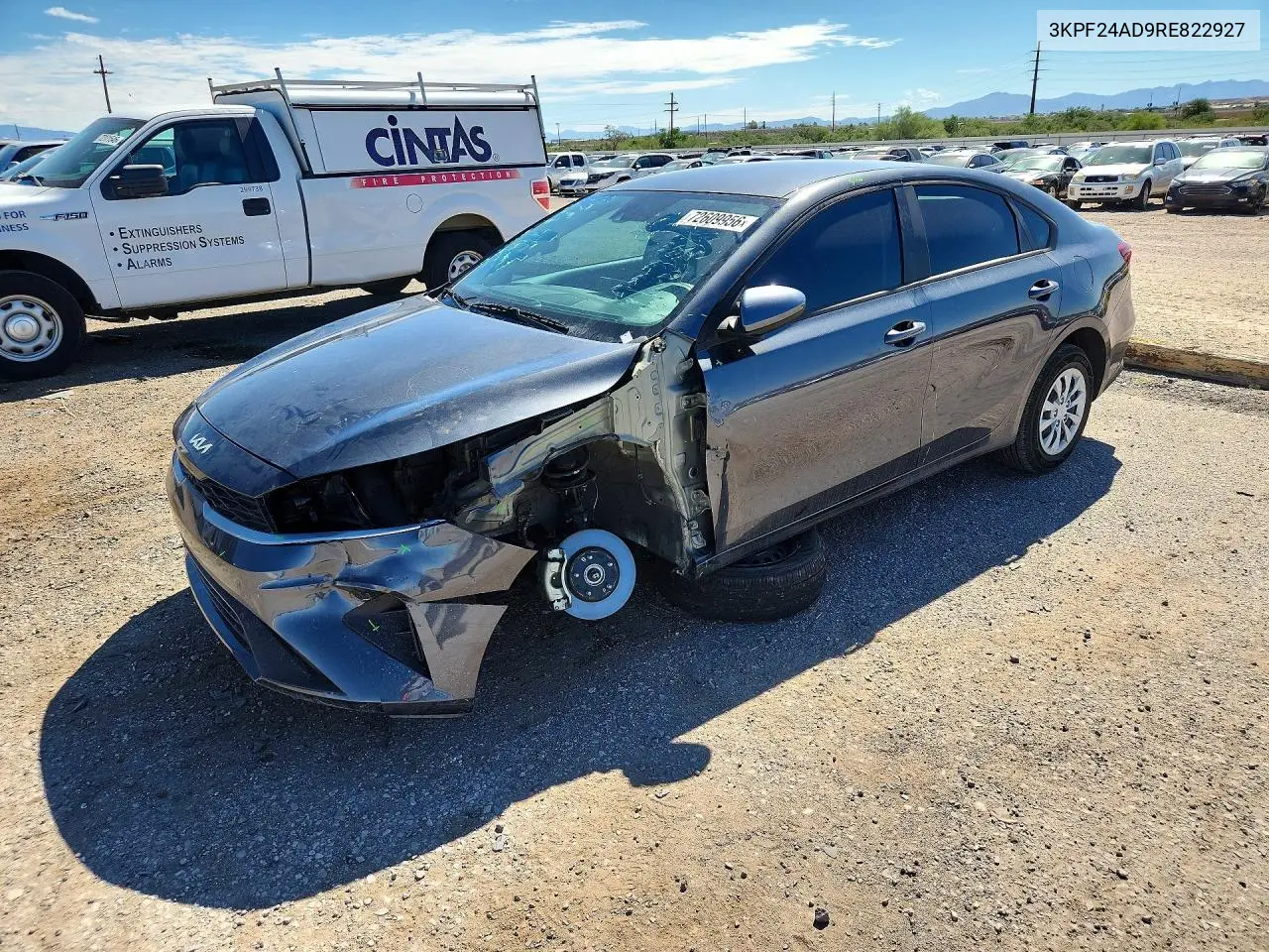 2024 Kia Forte Lx VIN 3KPF24AD9RE822927 фото 1