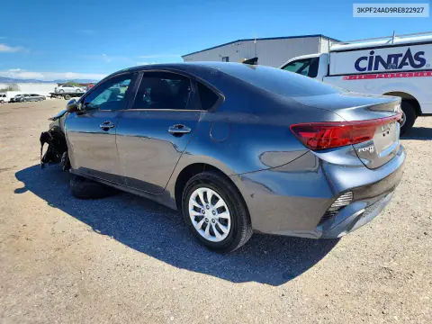2024 Kia Forte Lx VIN 3KPF24AD9RE822927 фото 2