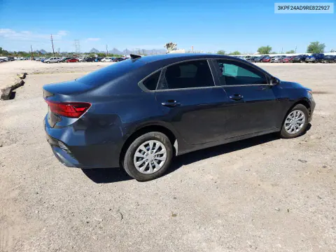 2024 Kia Forte Lx VIN 3KPF24AD9RE822927 фото 3