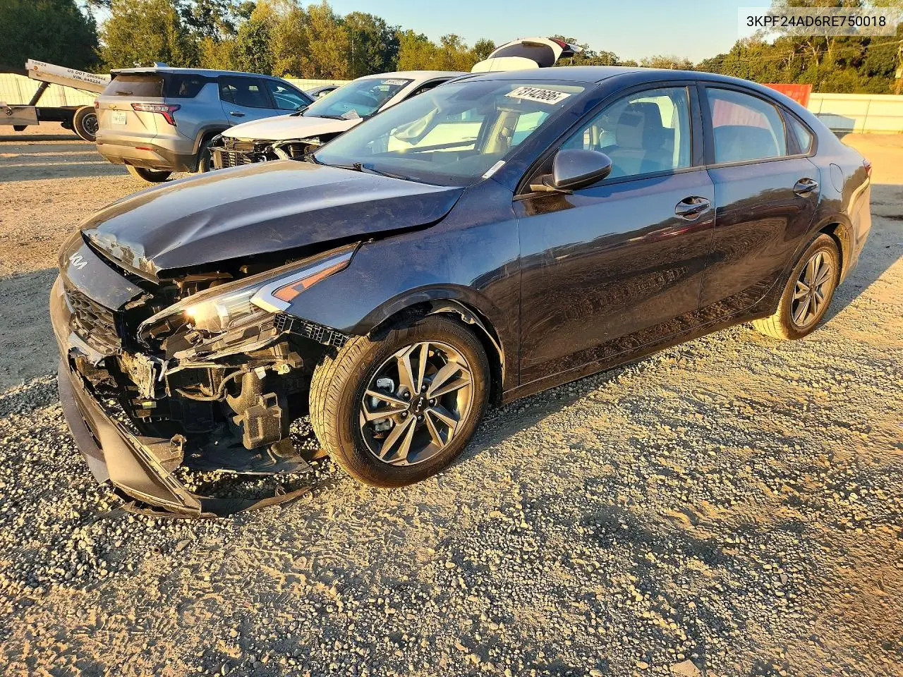 3KPF24AD6RE750018 Kia Forte 2024 — повреждение Сторона, фото до ремонта