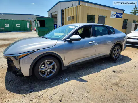 3KPFT4DE3SE034748 — 2025 Kia K4, Передняя часть, фото до ремонта