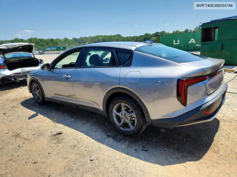 2025 Kia K4 Lxs VIN 3KPFT4DE3SE034748 фото 2