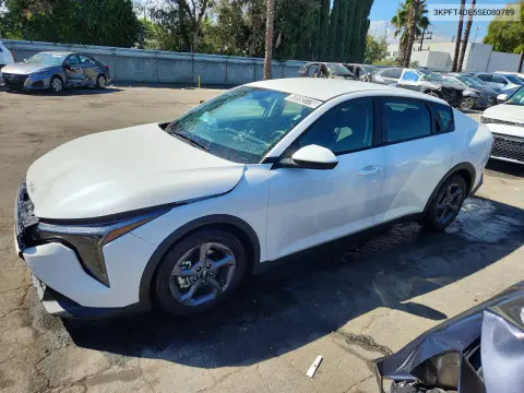 3KPFT4DE5SE080789 — 2025 Kia K4, Передняя часть, фото до ремонта