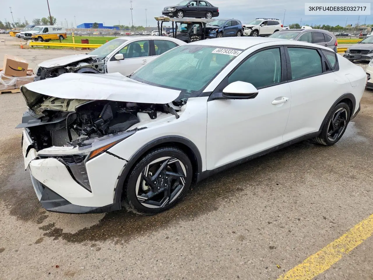 2025 Kia K4 Ex VIN 3KPFU4DE8SE032717 фото 1