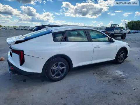 3KPFT4DE3SE218748 — 2025 Kia K4, фото 3 с аукциона Copart, Задняя часть