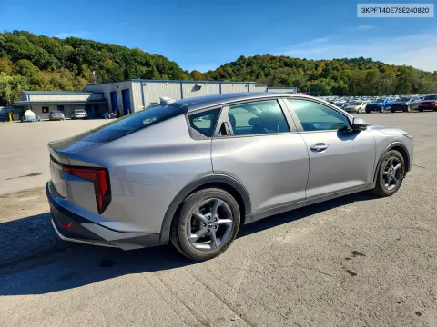 2025 Kia K4 Lxs VIN 3KPFT4DE7SE240820 фото 3