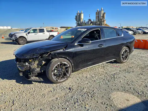 3KPFW4DEXSE167594 — 2025 Kia K4, Передняя часть, фото до ремонта