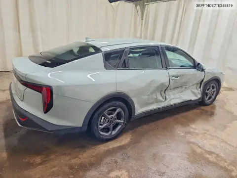 2026 Kia K4 Lxs VIN 3KPFT4DE7TE288819 фото 3