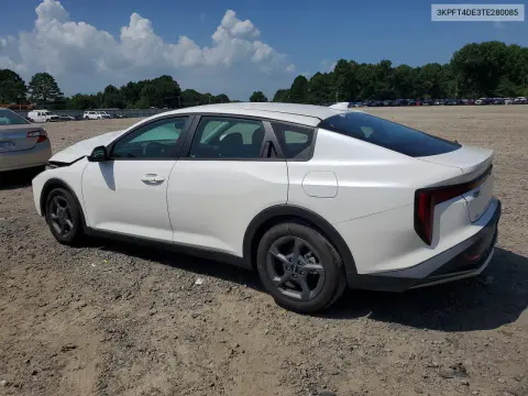 2026 Kia K4 Lxs VIN 3KPFT4DE3TE280085 фото 2