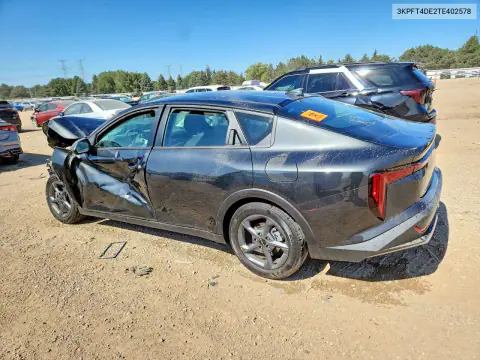 2026 Kia K4 Lxs VIN 3KPFT4DE2TE402578 фото 2