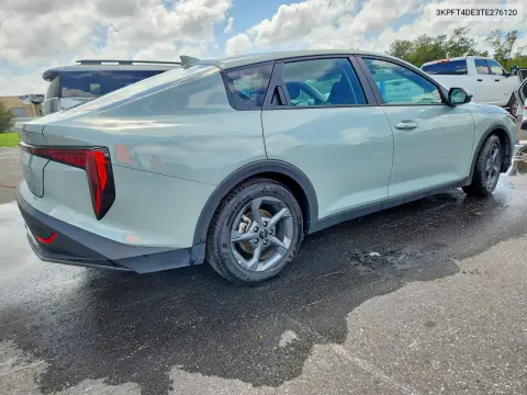2026 Kia K4 Lxs VIN 3KPFT4DE3TE276120 фото 3