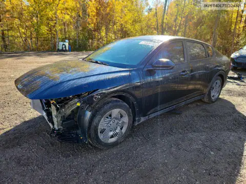 3KPFT4DE7TE324301 — 2026 Kia K4, Передняя часть, фото до ремонта