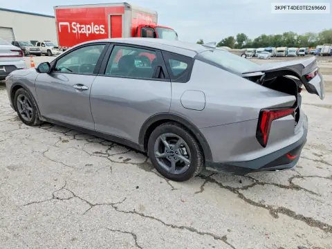2026 Kia K4 Lxs VIN 3KPFT4DE0TE269660 фото 2