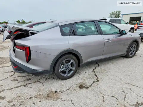 2026 Kia K4 Lxs VIN 3KPFT4DE0TE269660 фото 3