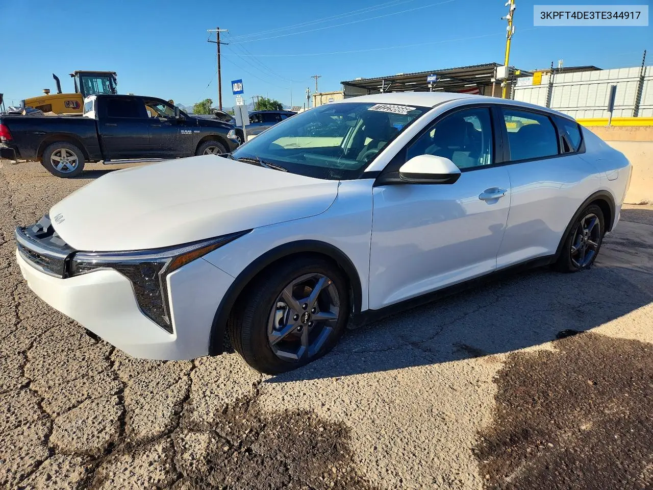 2026 Kia K4 Lxs VIN 3KPFT4DE3TE344917 фото 1