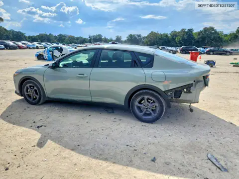 2026 Kia K4 Lxs VIN 3KPFT4DE0TE251207 фото 2