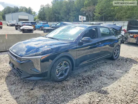 3KPFT4DE0TE349427 — 2026 Kia K4, Задняя часть, фото до ремонта