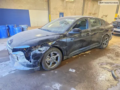 3KPFT4DE8TE318538 — 2026 Kia K4, Передняя часть, фото до ремонта