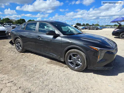 2026 Kia K4 Lxs VIN 3KPFT4DE6TE345141 фото 4