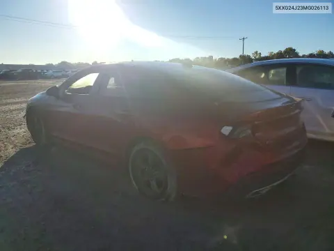 2021 Kia K5 Lx VIN 5XXG24J23MG026113 фото 2