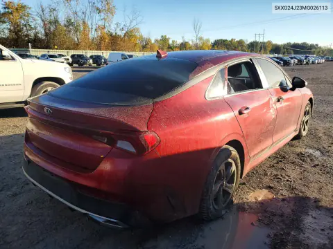 2021 Kia K5 Lx VIN 5XXG24J23MG026113 фото 3