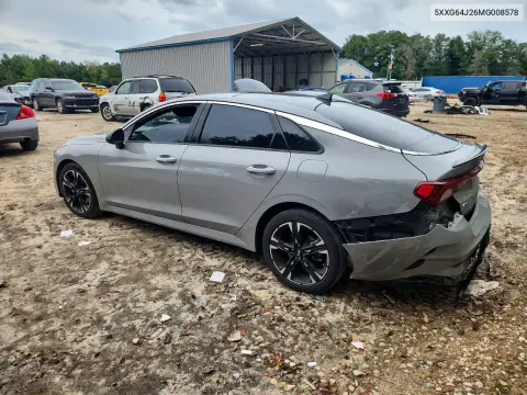 2021 Kia K5 Gt Line VIN 5XXG64J26MG008578 фото 2