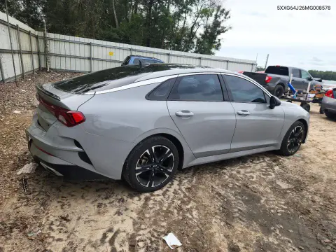 2021 Kia K5 Gt Line VIN 5XXG64J26MG008578 фото 3