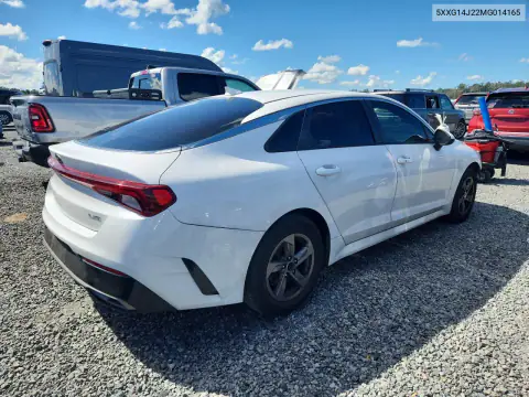 5XXG14J22MG014165 — 2021 Kia K5, фото 3 с аукциона Copart, Передняя часть