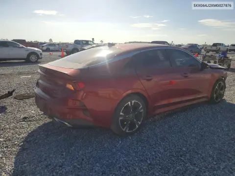 2021 Kia K5 Gt Line VIN 5XXG64J2XMG027876 фото 3