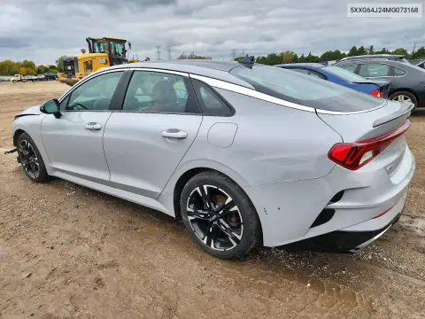 5XXG64J24MG073168 — 2021 Kia K5, фото 2 с аукциона Copart, Передняя часть