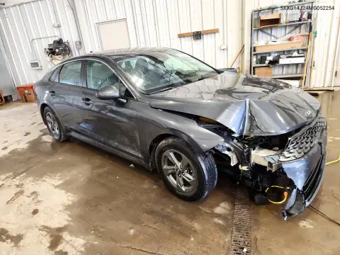 5XXG14J24MG052254 — 2021 Kia K5, фото 4 с аукциона Copart, Передняя часть