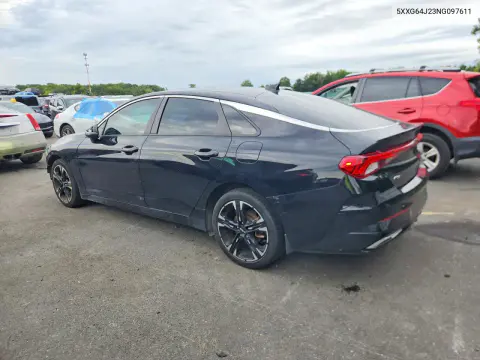 2022 Kia K5 Gt Line VIN 5XXG64J23NG097611 фото 2