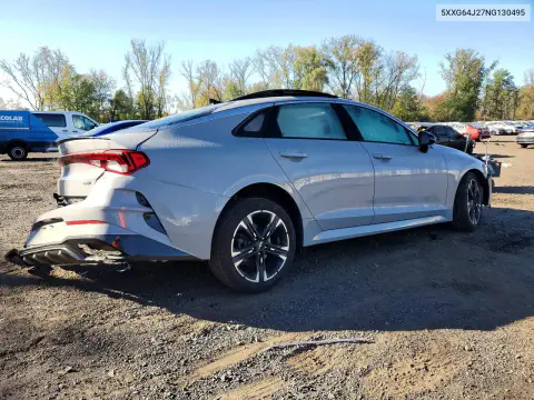 2022 Kia K5 Gt Line VIN 5XXG64J27NG130495 фото 3