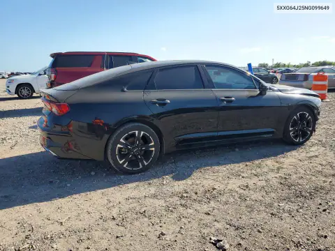 5XXG64J25NG099649 — 2022 Kia K5, фото 3 с аукциона Copart, Передняя часть