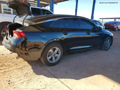 5XXG14J21NG088792 — 2022 Kia K5, фото 3 с аукциона Copart, Задняя часть