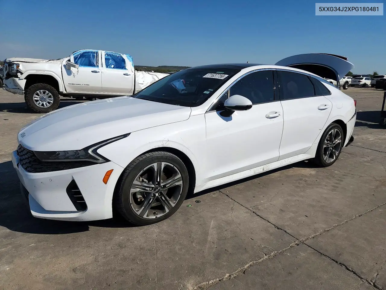 2023 Kia K5 Ex VIN 5XXG34J2XPG180481 фото 1
