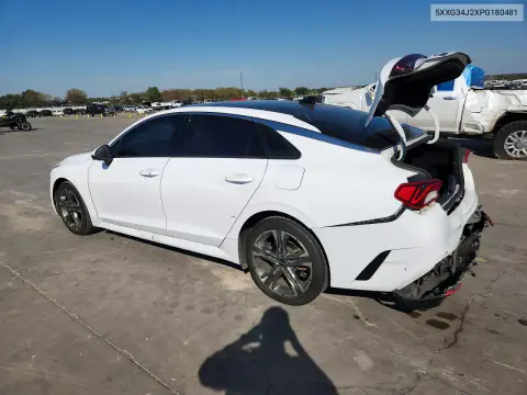 2023 Kia K5 Ex VIN 5XXG34J2XPG180481 фото 2