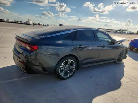 5XXG34J24PG181206 — 2023 Kia K5, фото 3 с аукциона Copart, Передняя часть